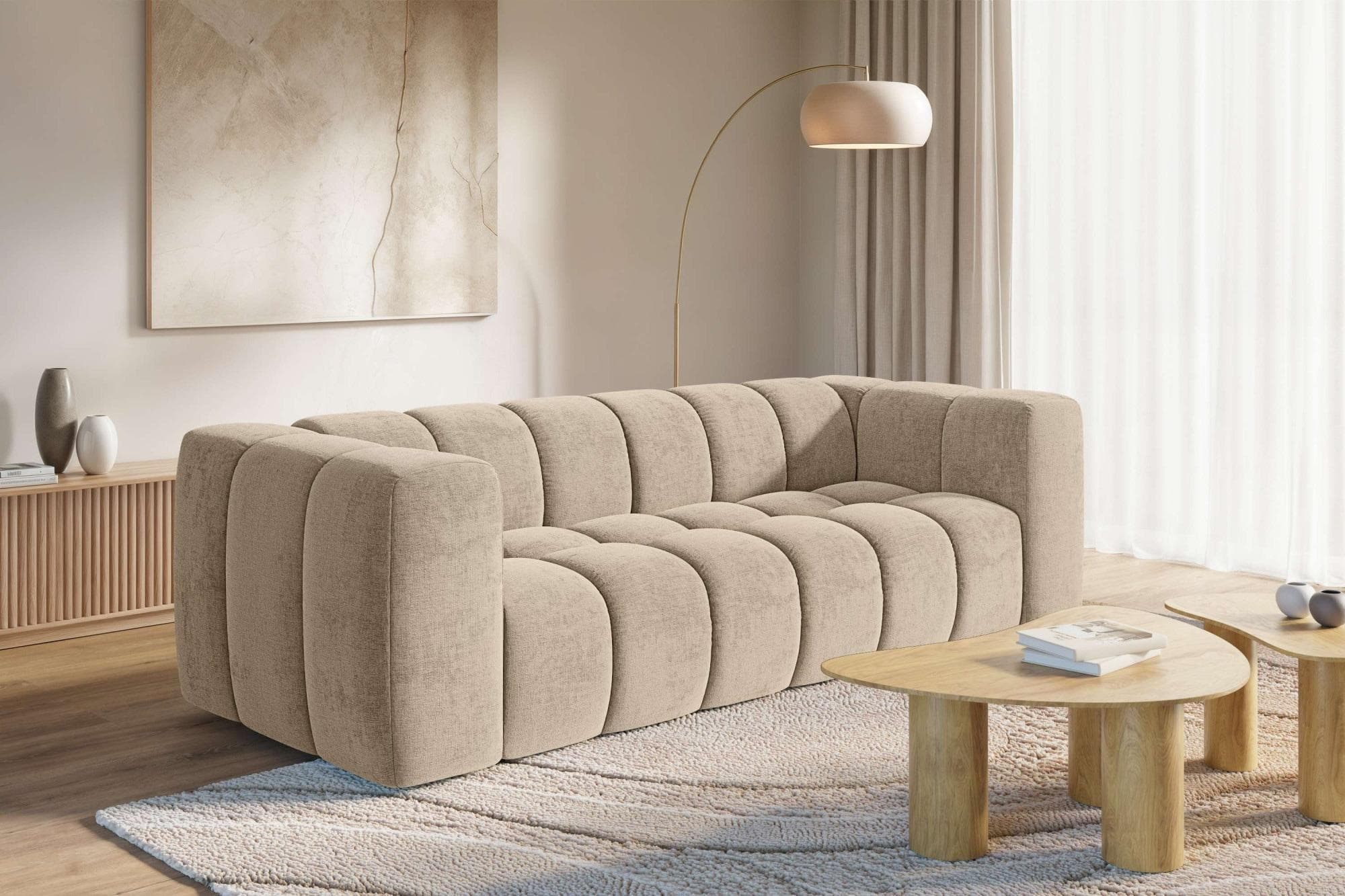 Big-Sofa HOMSY BY ANA JOHNSON BOUBELLE - 4-Sitzer