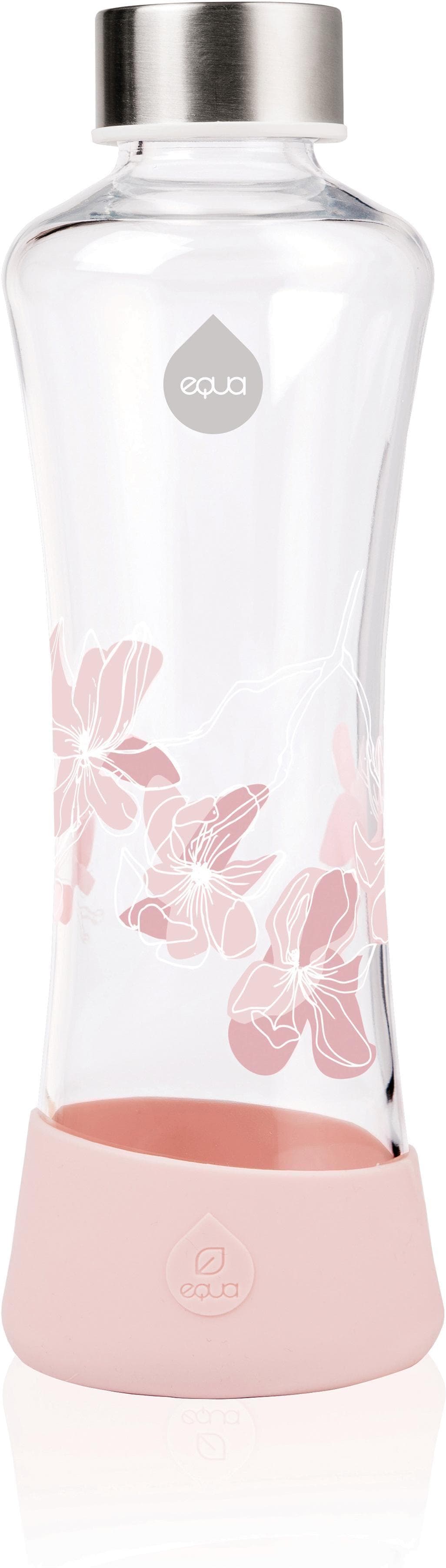 EQUA Trinkflasche Urban Jungle Magnolia rosa 550 ml