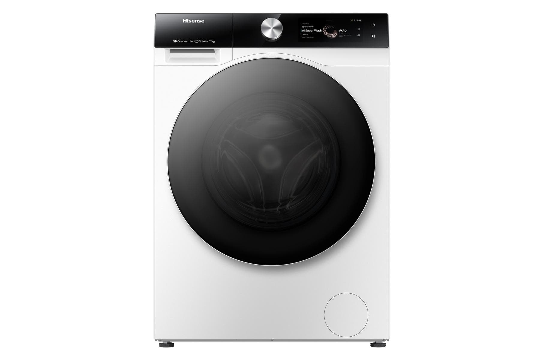 HISENSE Waschmaschine WF7S1247BW 12kg A Energieeffizienz Weiß