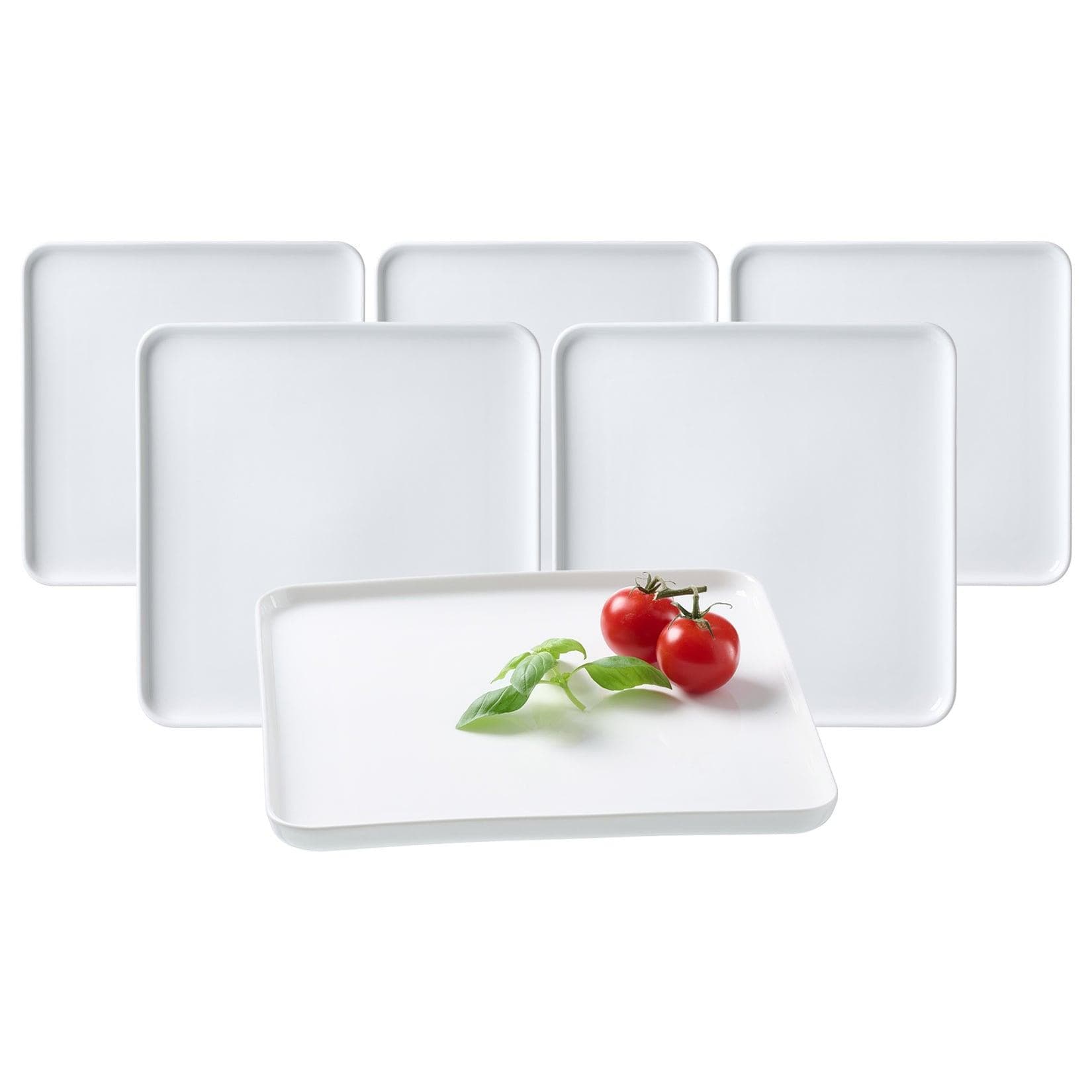 Ritzenhoff & Breker Skagen Servierplatten 6er Set Modern Weiß