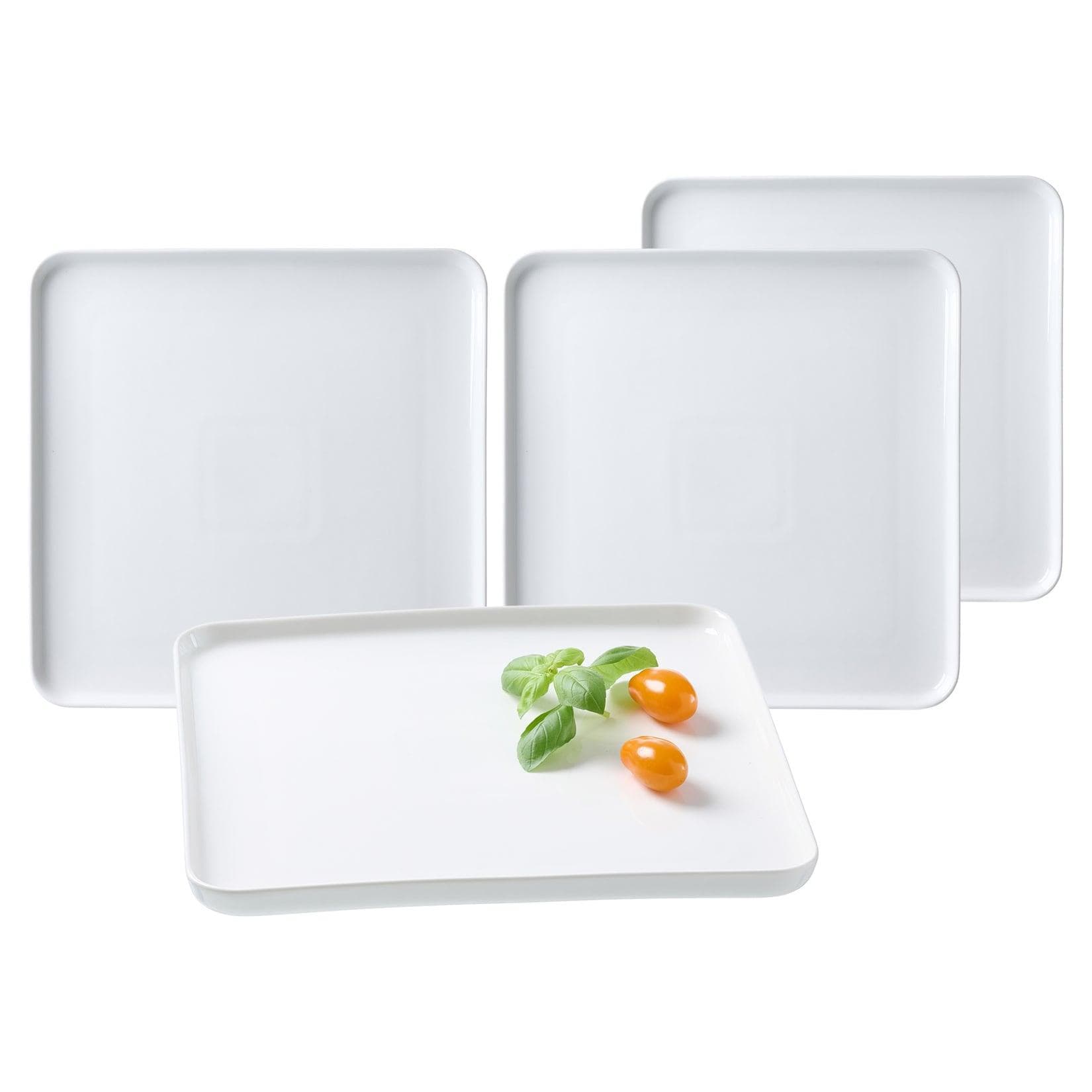 Ritzenhoff & Breker Skagen Servierplatten 4er Set Weiß Modern