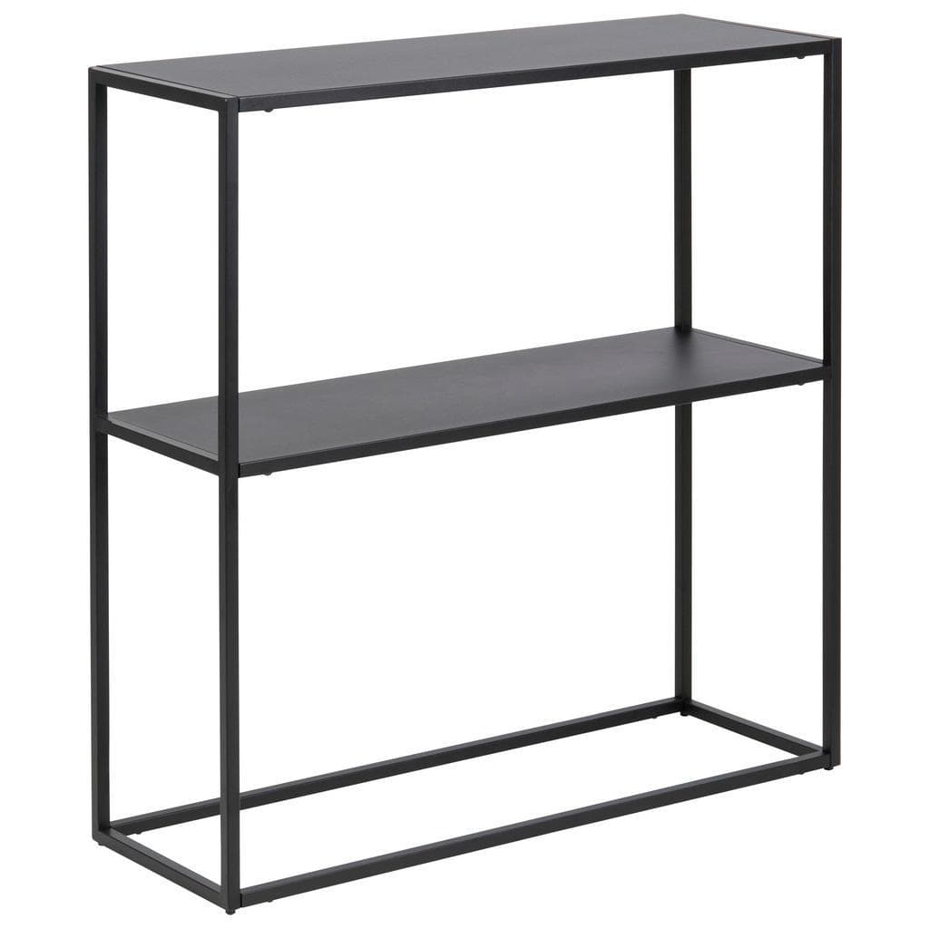 Mid.you Konsolentisch Schwarz Metall Eckig Industrial Design