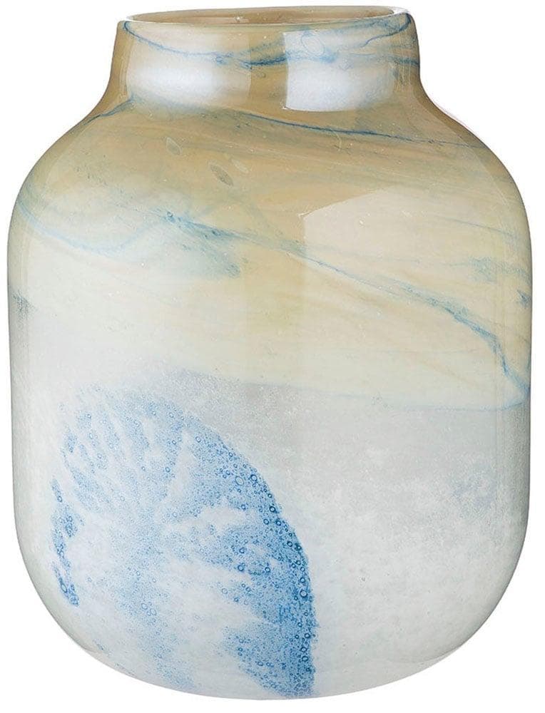 CASABLANCA BY GILDE Tischvase Fresh Beige Glas