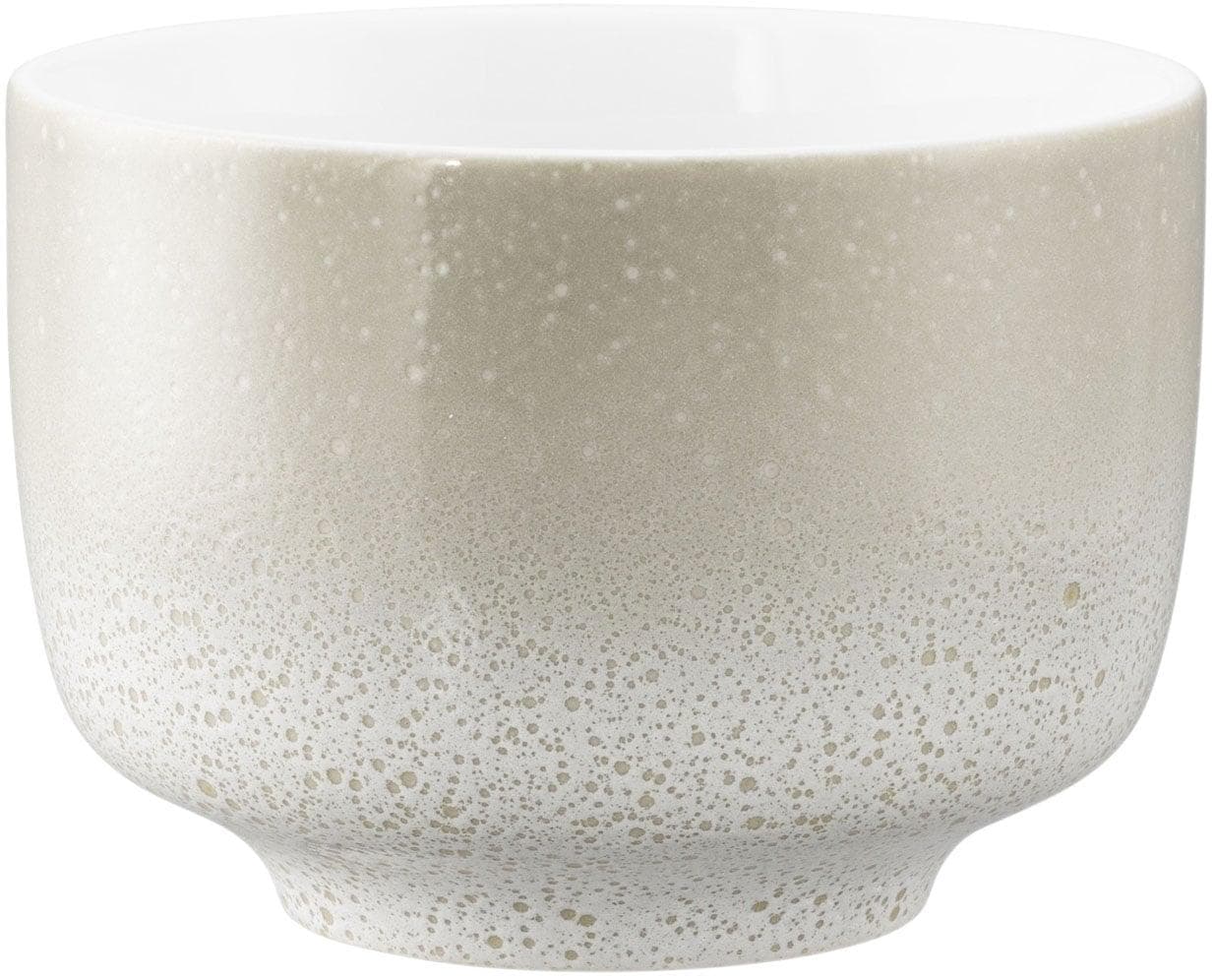 SELTMANN WEIDEN Cappuccinotasse Sento Home Beige Weiß Porzellan