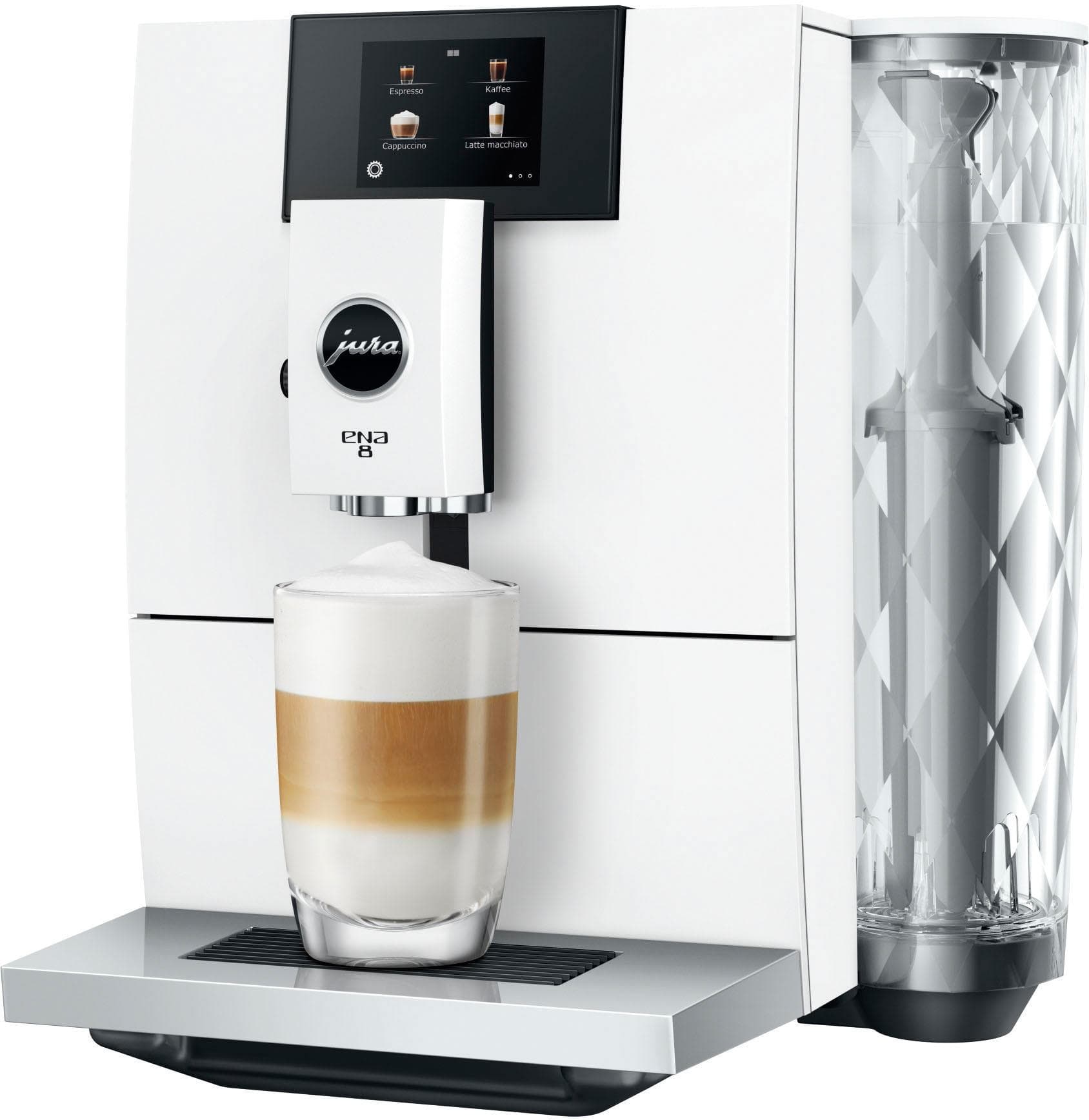 JURA ENA 8 (EC) Kaffeevollautomat Full Nordic White