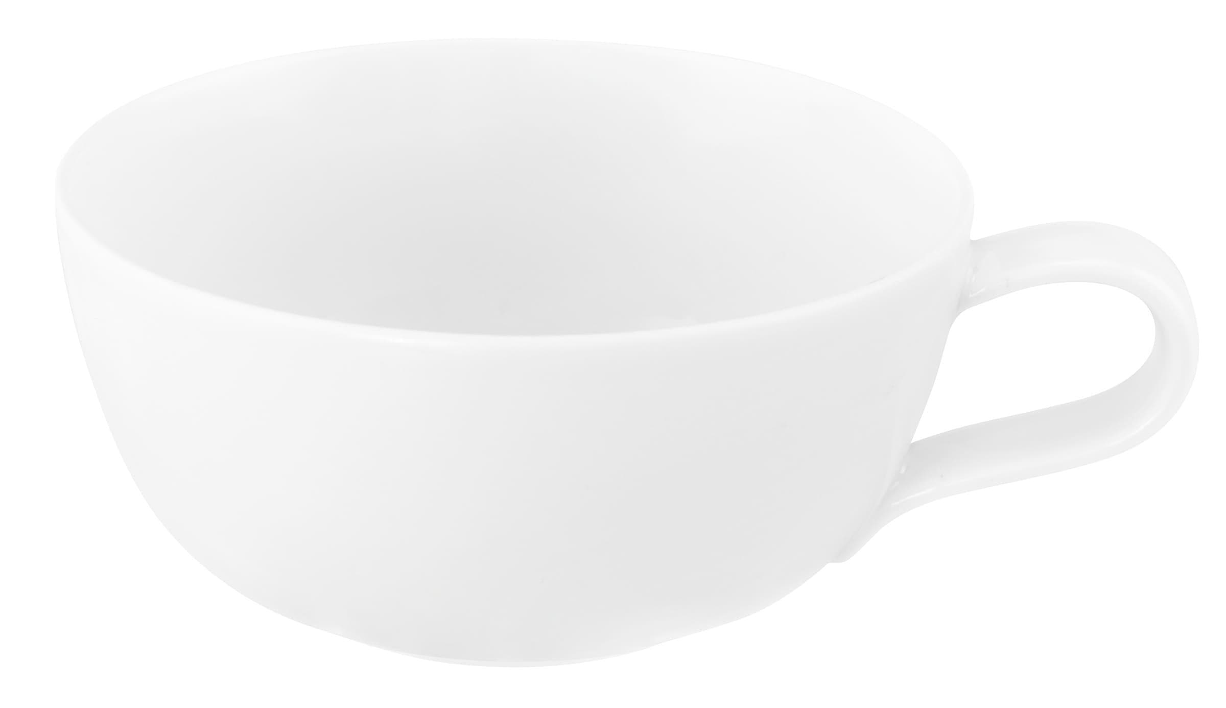 Seltmann Weiden Tasse Liberty Weiß Porzellan