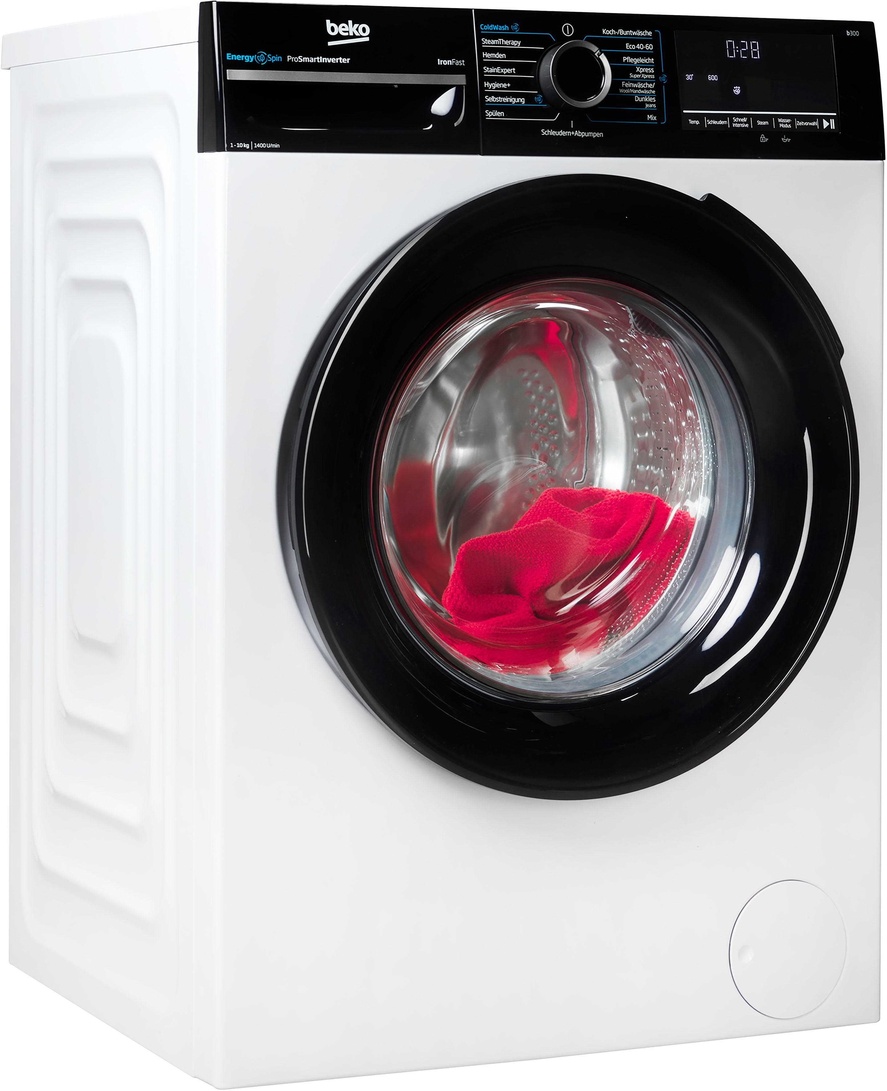 BEKO Waschmaschine BM3WFU41041W weiß Energieeffizienz A