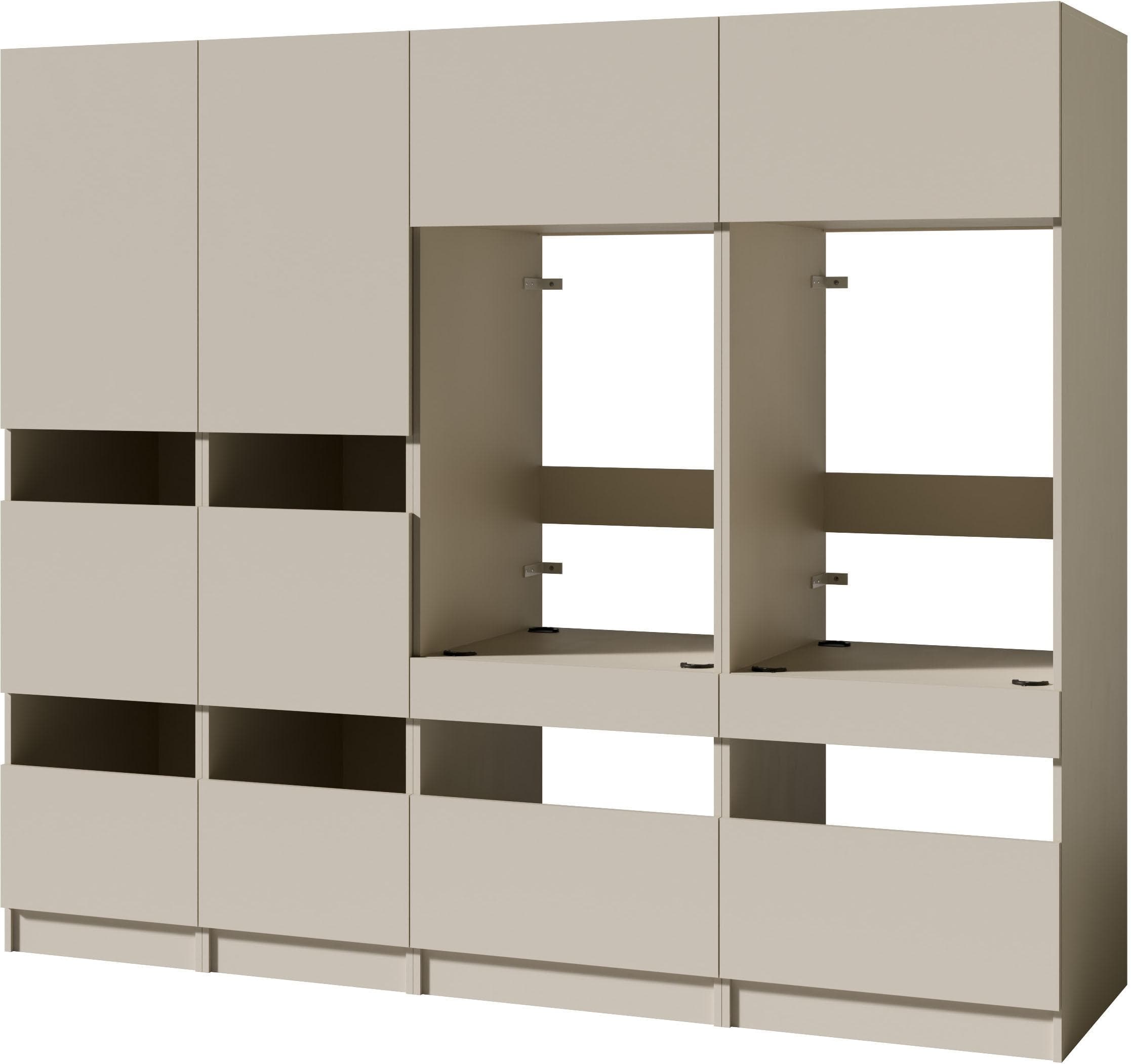 Balculina Mehrzweckschrank-Set 236 cm kaschmirfarben FSC