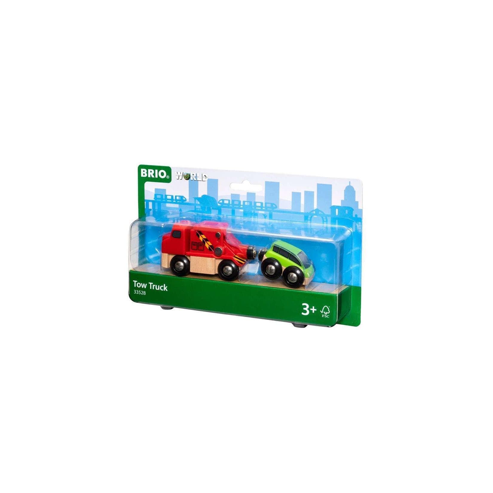BRIO Spiel Abschleppwagen mit Auto Bunt
