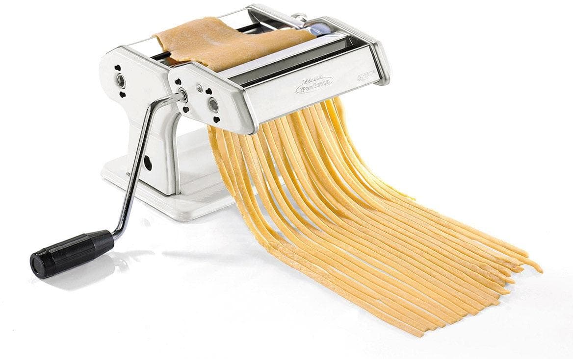 GEFU Pasta Perfetta Nudelmaschine Silber Weiß