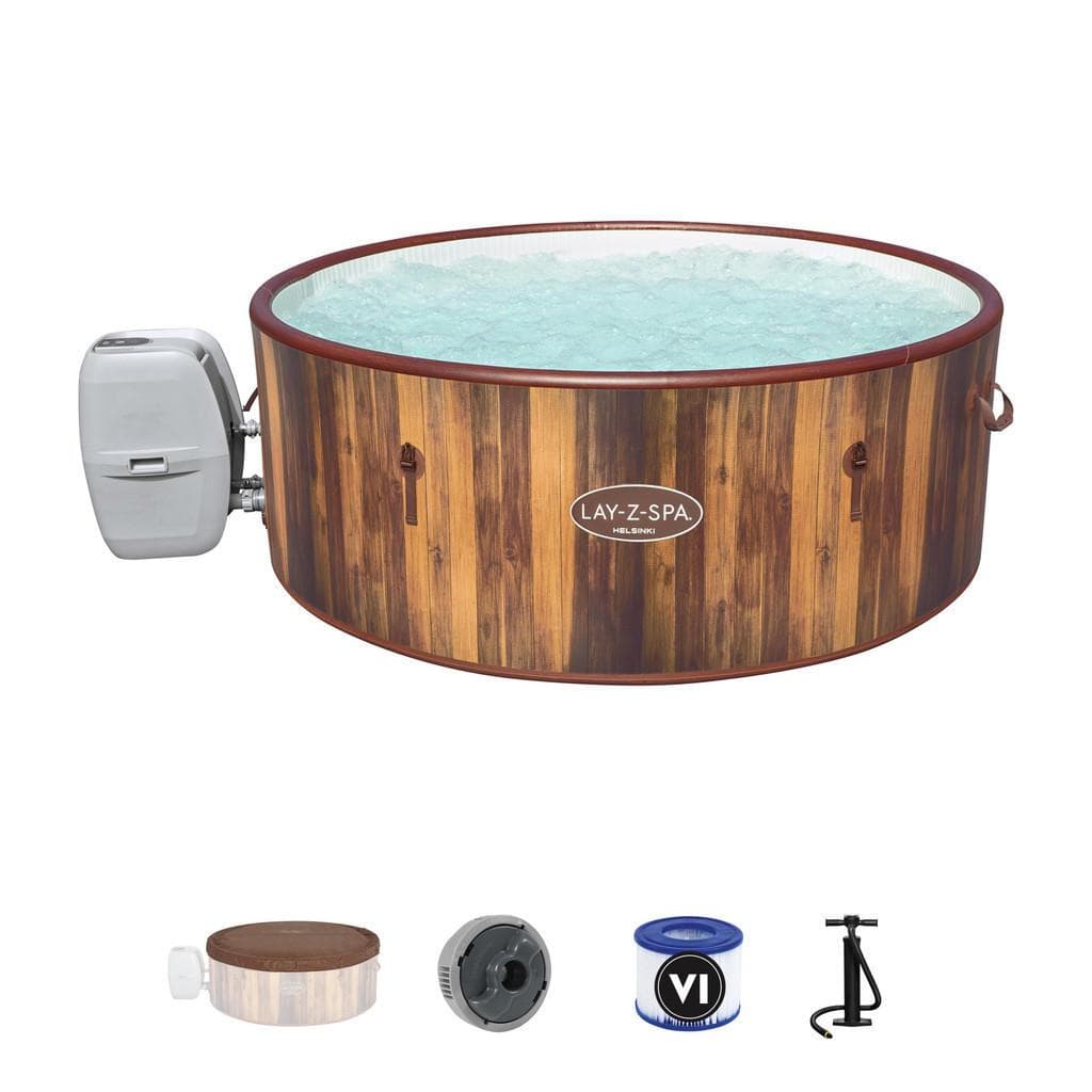Bestway Whirlpool Helsinki Airjet 60025 Braun Weiß