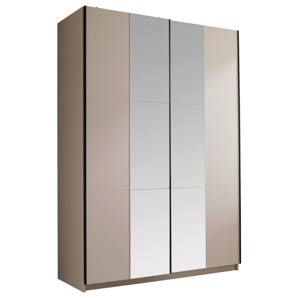 Boxxx Schwebetürenschrank Kaschmir Holzwerkstoff 5 Fächer