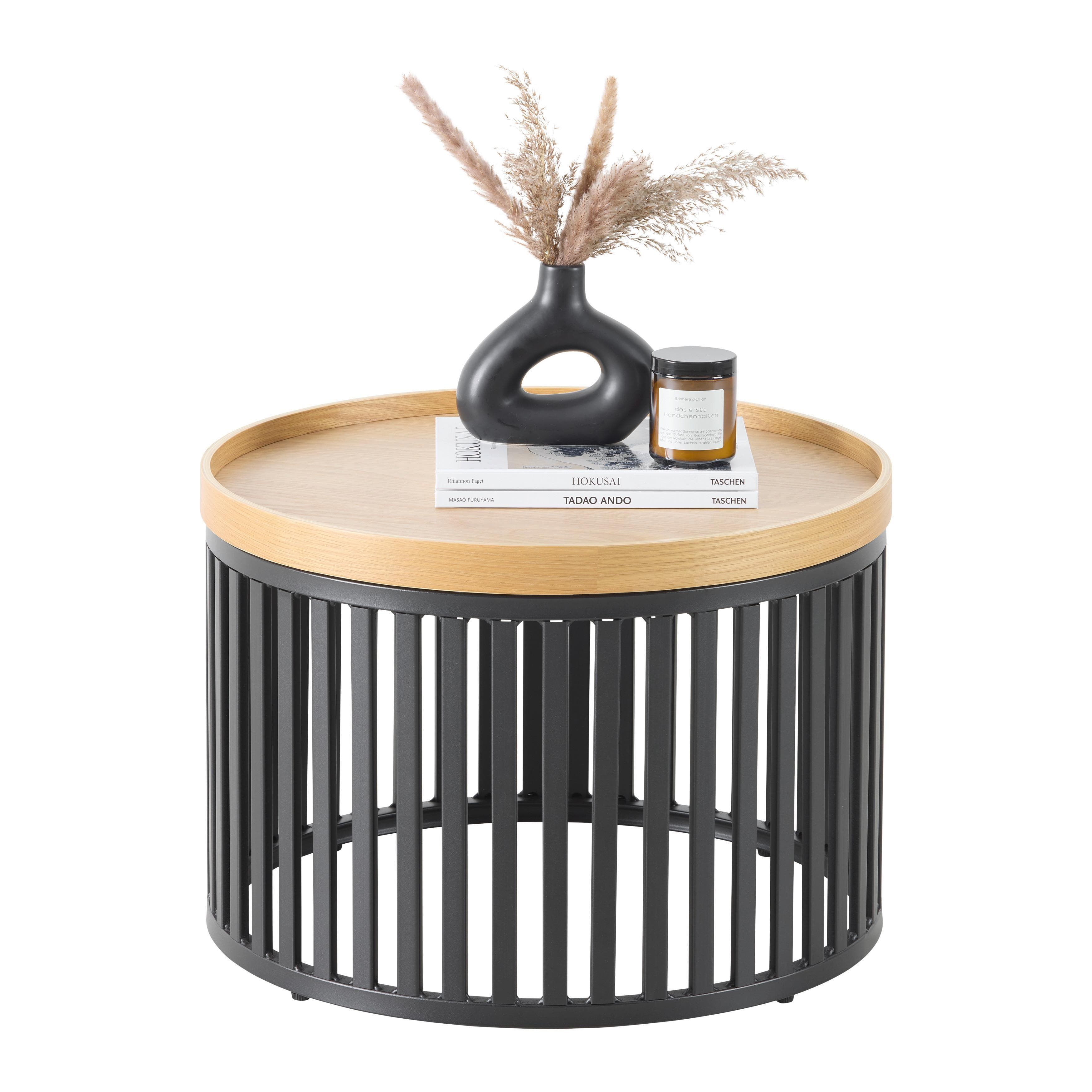Couchtisch Jail Naturfarben/Schwarz von 369192 / Mömax DE