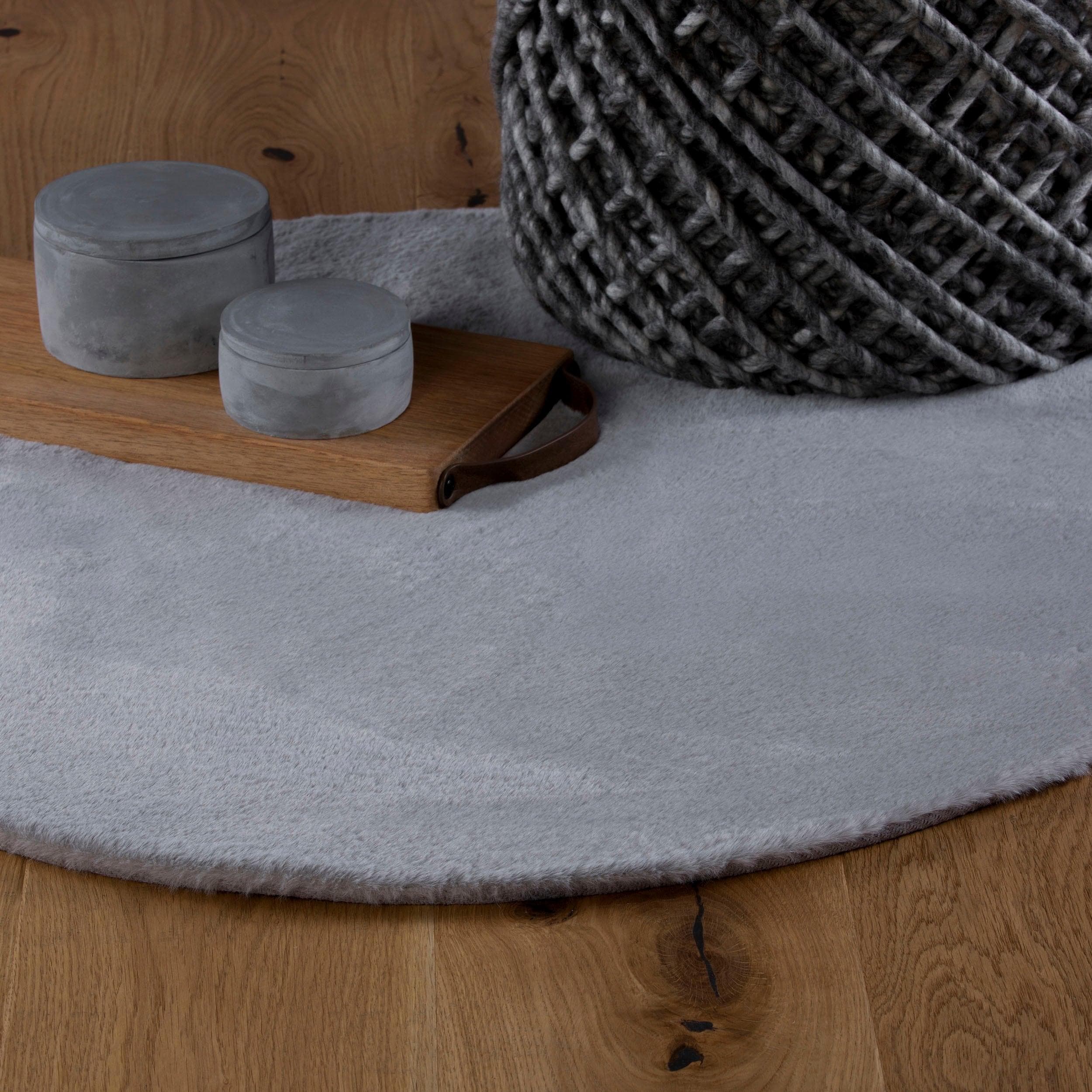 OBSESSION My Cha Cha 535 Fellteppich Silber Rund