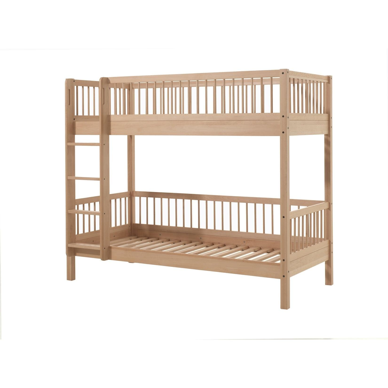 VIPACK Etagenbett Forrest Massiv Buche Natur Umbaubar