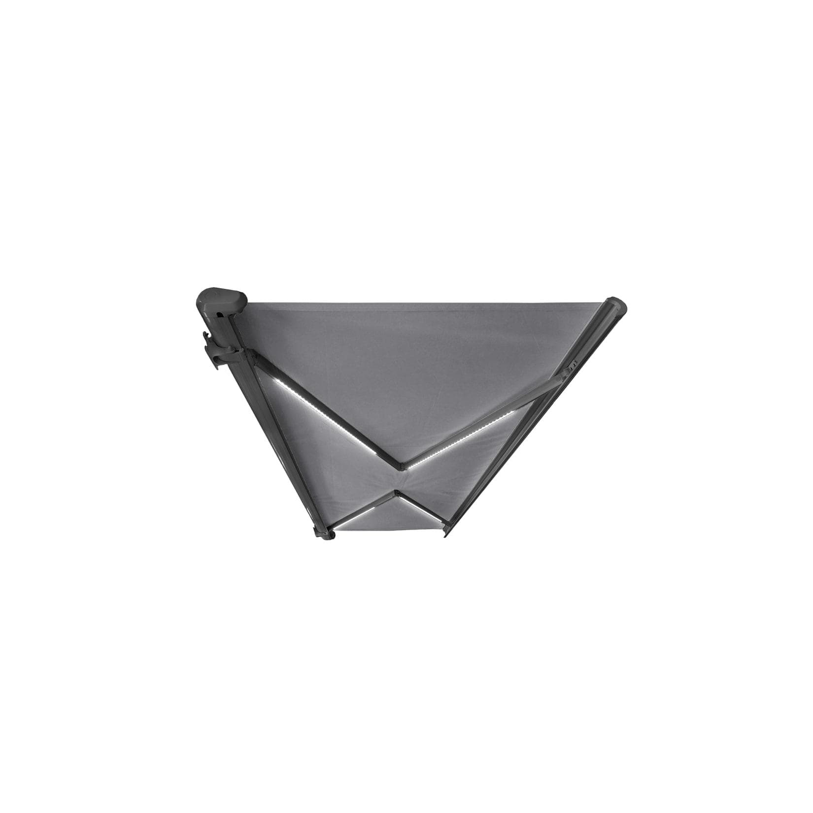 HOME DELUXE LED Vollkassettenmarkise ELOS Anthrazit 500x300 cm