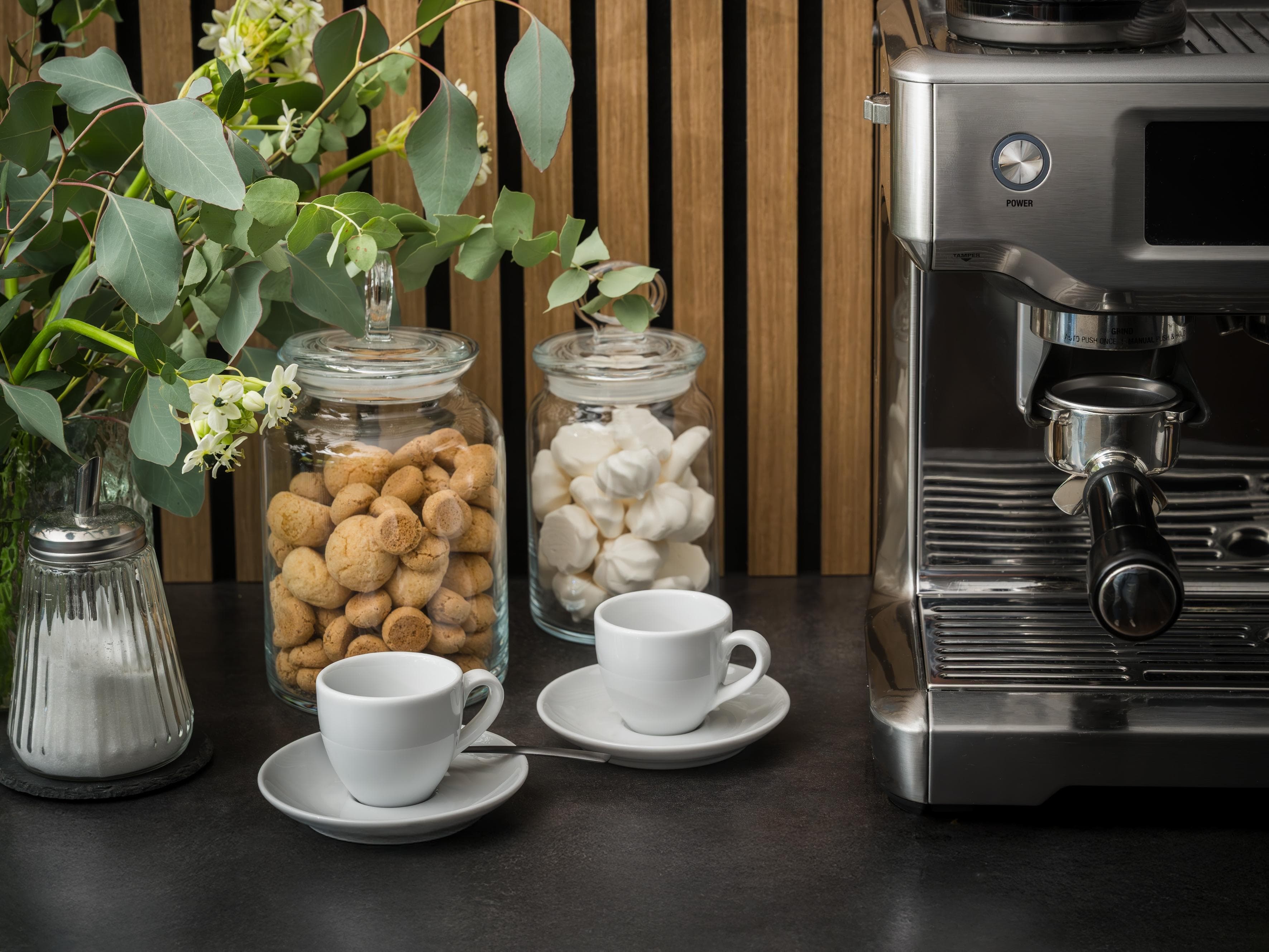 Espressotasse Set 8-tlg weiß Porzellan Creatable