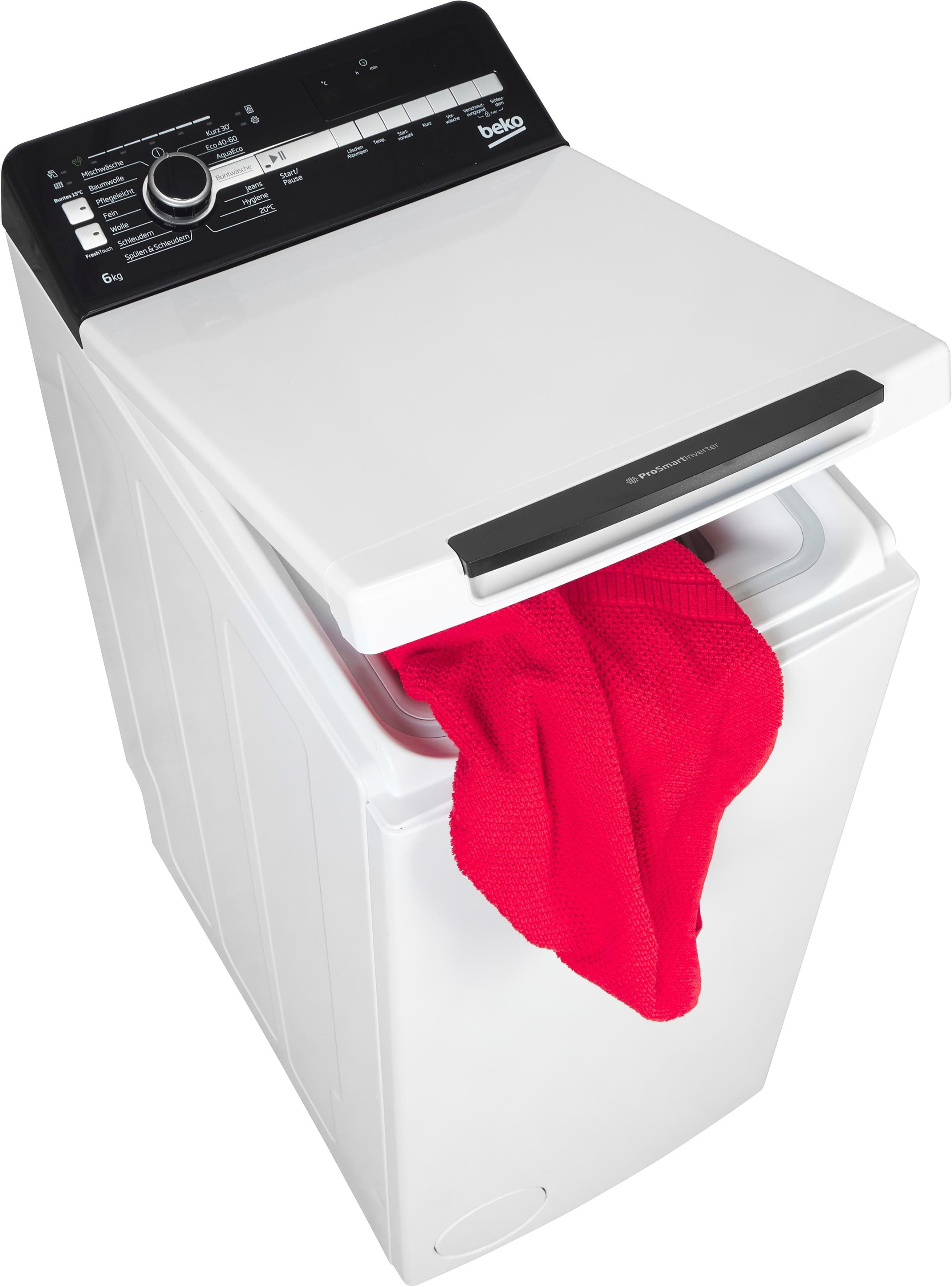 BEKO Waschmaschine Toplader BTLO6AE8BBM 6 kg
