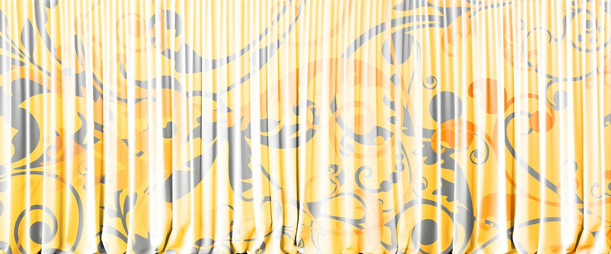 ARCHITECTS PAPER Fototapete Atelier 47 Curtain White 1 Bunt 3D-Optik Vlies