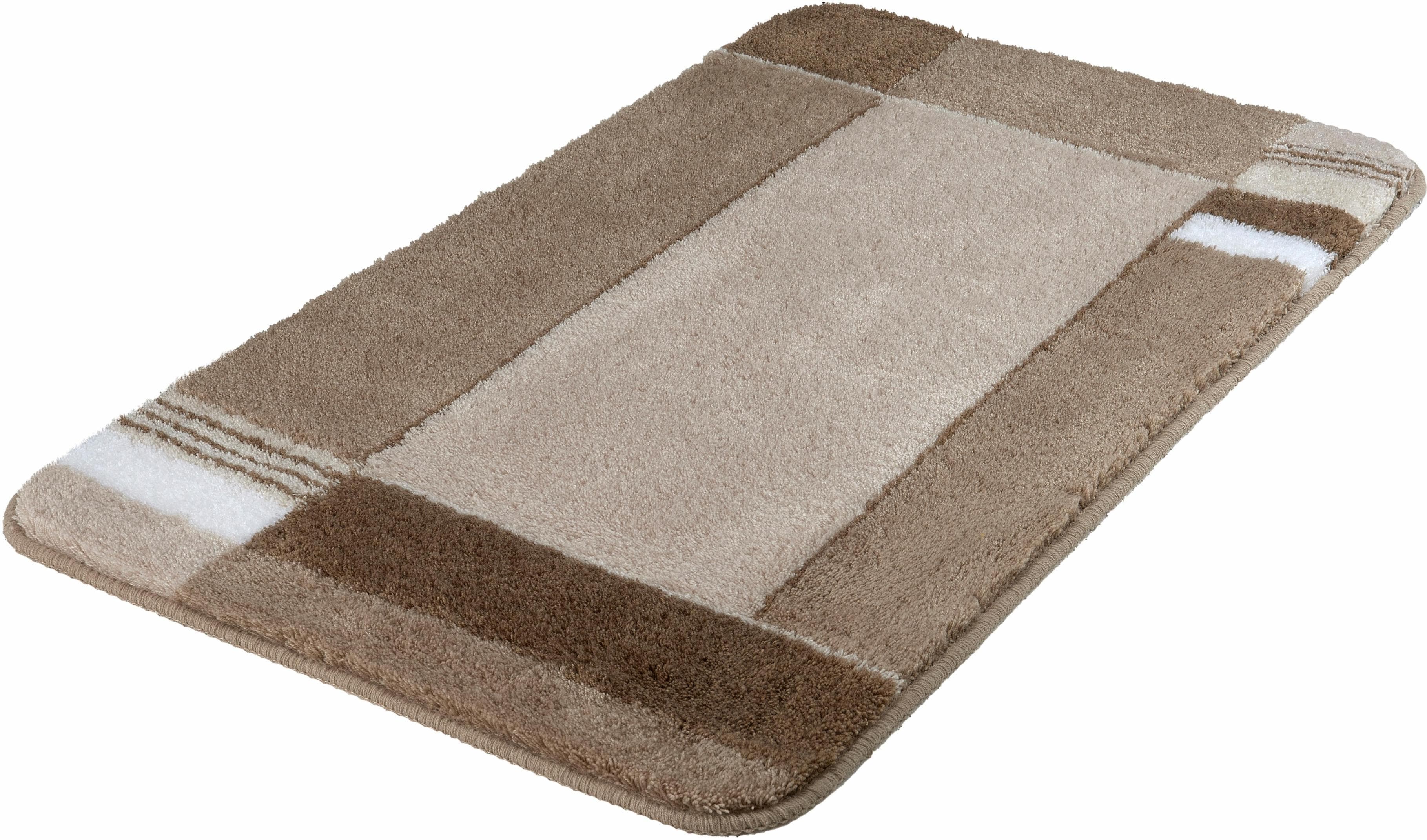 Kleine Wolke Badteppich Padova Grau Taupe Modern