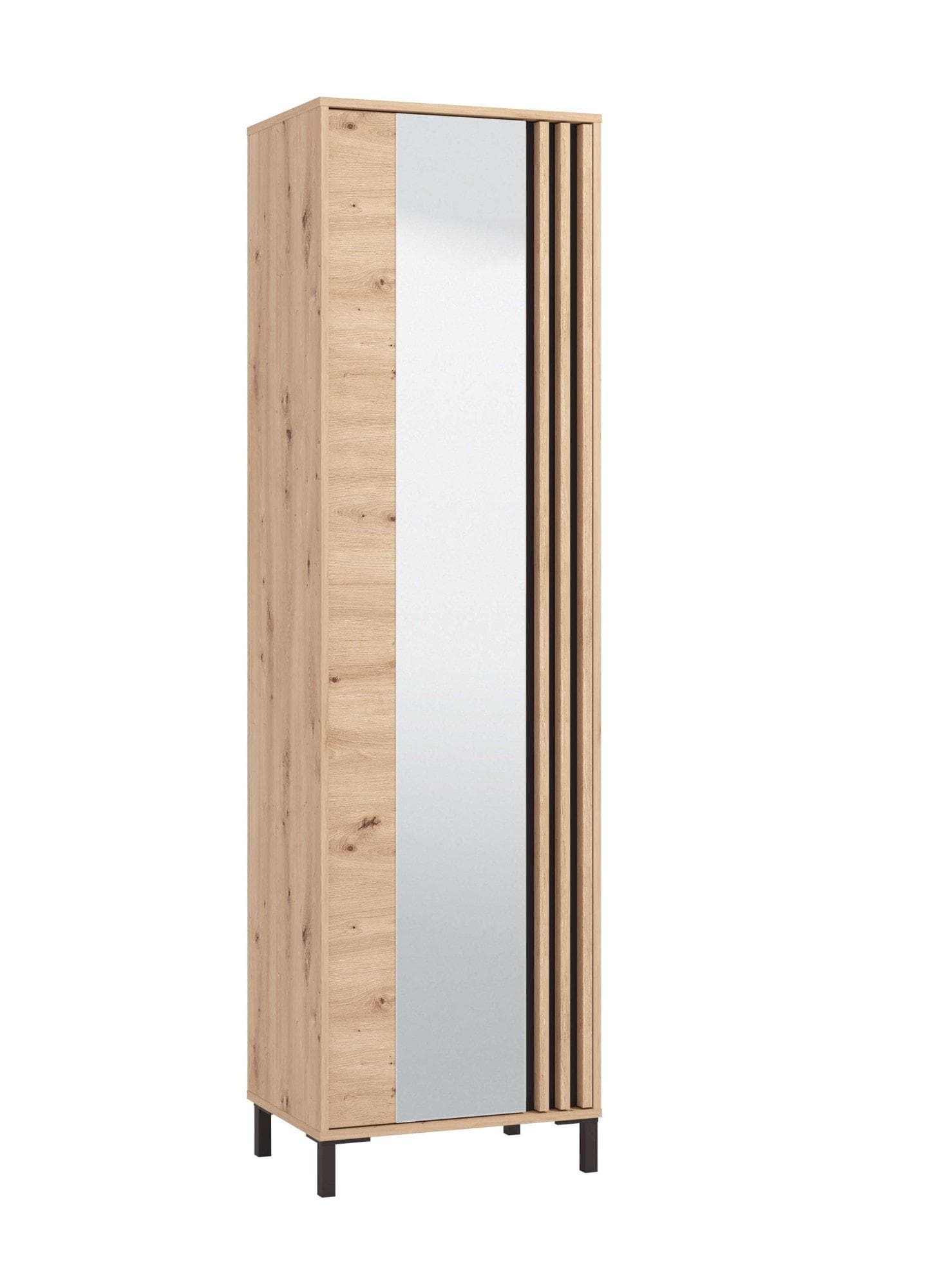 Home Affaire Garderobenschrank LAVAL Artisan Eiche mit Spiegel