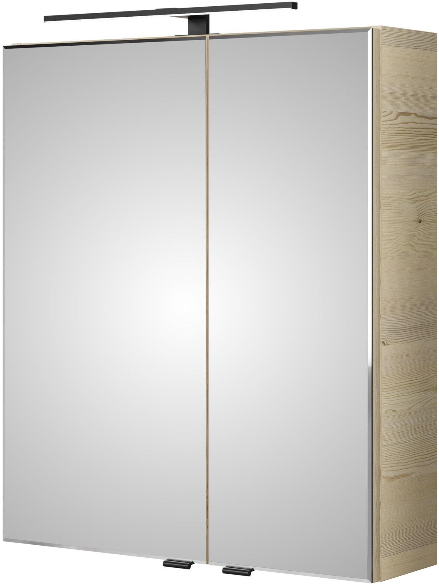 Spiegelschrank SAPHIR Polar Pinie mit LED-Beleuchtung