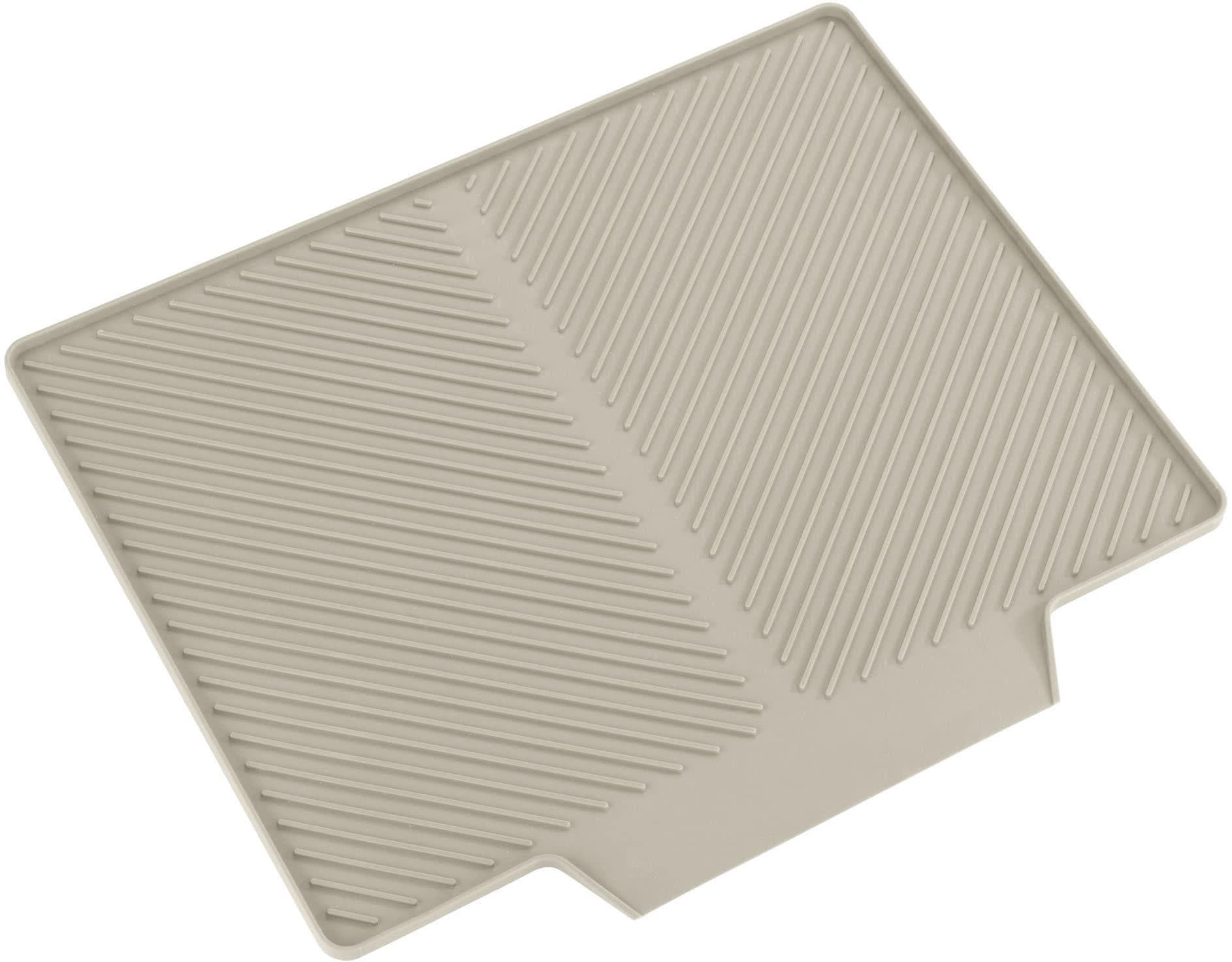 WENKO Abtropfmatte Nelia Beige Kunststoff Spülmatte