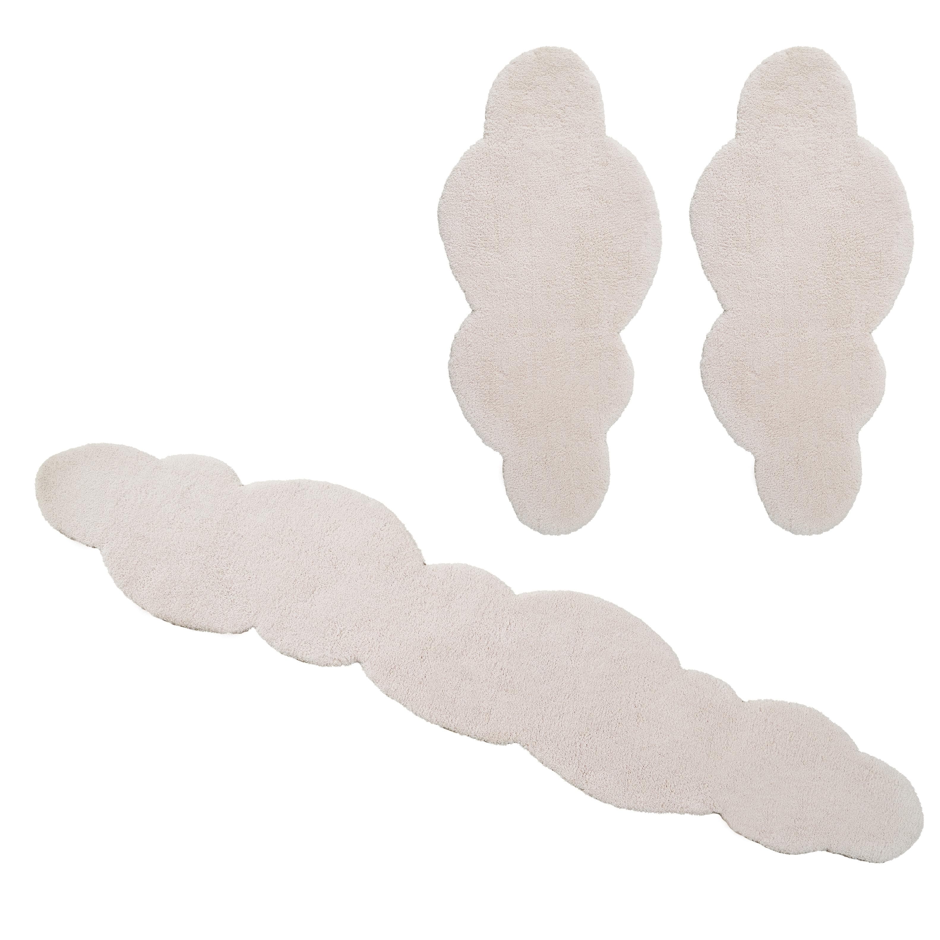 OTTO HOME Bettumrandung Magong Beige Uni Hochflor Polyester