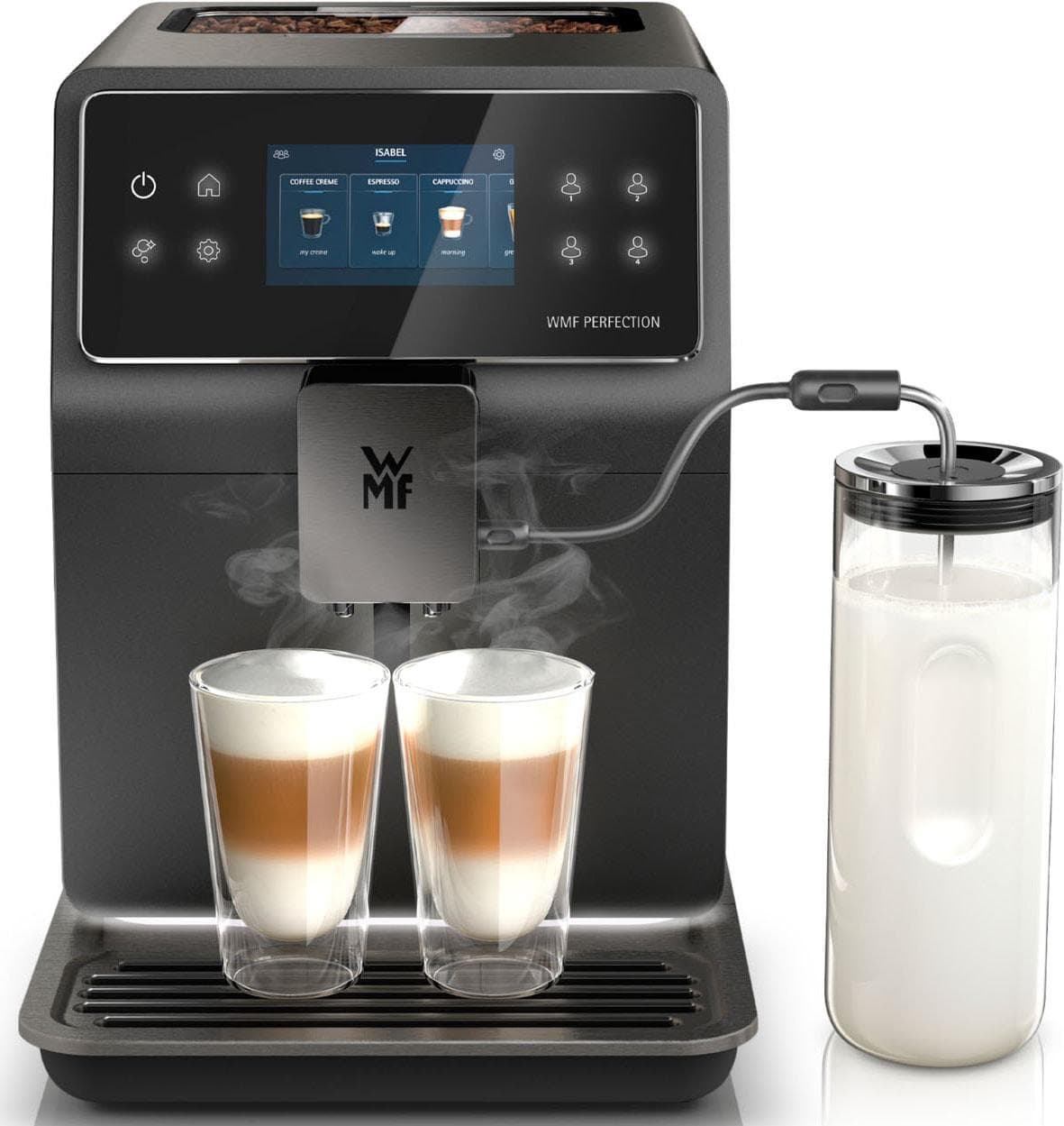 WMF Kaffeevollautomat Perfection 890L Schwarz Edelstahl