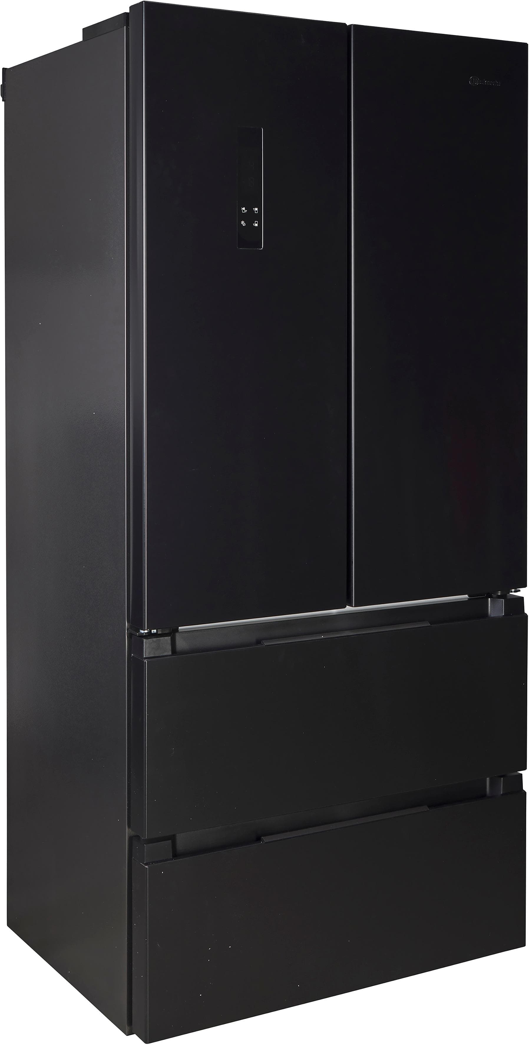 BAUKNECHT French Door Kühlschrank NoFrost FreshShield Schwarz