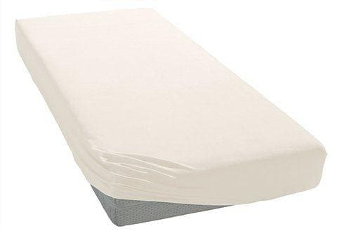 BELLANA Spannbettlaken Jersey-Lyocell Weiß Faltenfrei