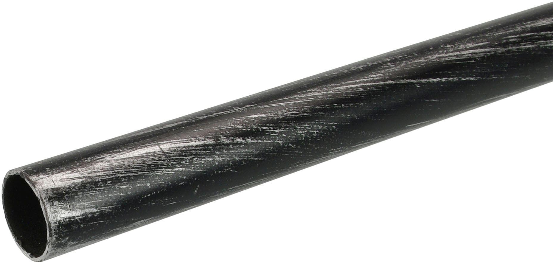 Liedeco Gardinenstange Esperanca 16 mm Silber/Schwarz 200 cm