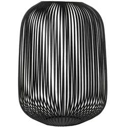 Blomus Laterne Lito Schwarz Oval Metall Deko