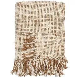 Bloomingville Giulia Decke Natur 100% Baumwolle