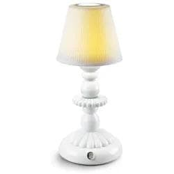 Lladró Lotus Firefly Tischlampe Weiß Kabellos USB