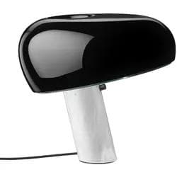 Flos Snoopy Touch Tischleuchte Schwarz Marmor