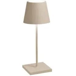 Zafferano Poldina mini Akku-Tischlampe IP65 sand
