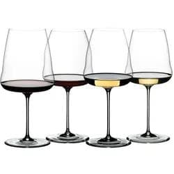 Riedel Winewings Tasting Set 4-teilig Kristallglas Transparent