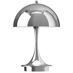 Louis Poulsen Panthella Portable 160 V3 LED-Akku-Tischleuchte Chrom