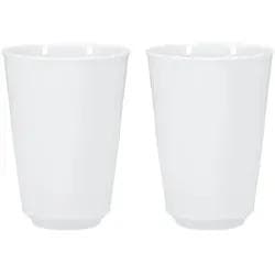 KPM Berlin Urania Becher 380 ml weiß 2er Set