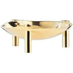 STOFF Nagel Bowl Dekoschale aus massivem Messing