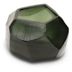 Guaxs Cubistic Teelichthalter Schwarz/Steelgrey Glas