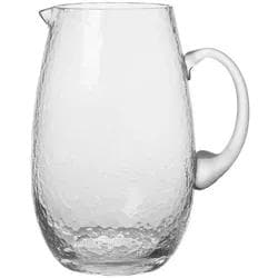 Broste Copenhagen Hammered Kanne 2000ml Transparent