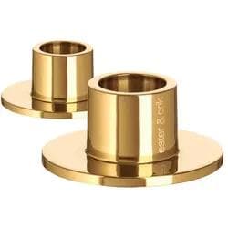 Ester & Erik Kerzenständer Gold Skandinavisches Design