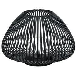 blomus Laterne LYVA Kerzenhalter Schwarz mit Glaszylinder