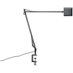 Flos Kelvin Edge Tischleuchte Clamp Titanium Dimmbar
