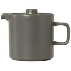 Blomus Teekanne PILAR 1000 ml Keramik Silber