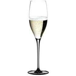 Riedel Sommeliers Black Tie Champagnerglas 330 ml Kristall Schwarz
