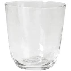 Broste Copenhagen Hammered Glas 33.5 cl Transparent