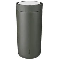Stelton To Go Click Thermobecher 400ml Soft Dark Forest